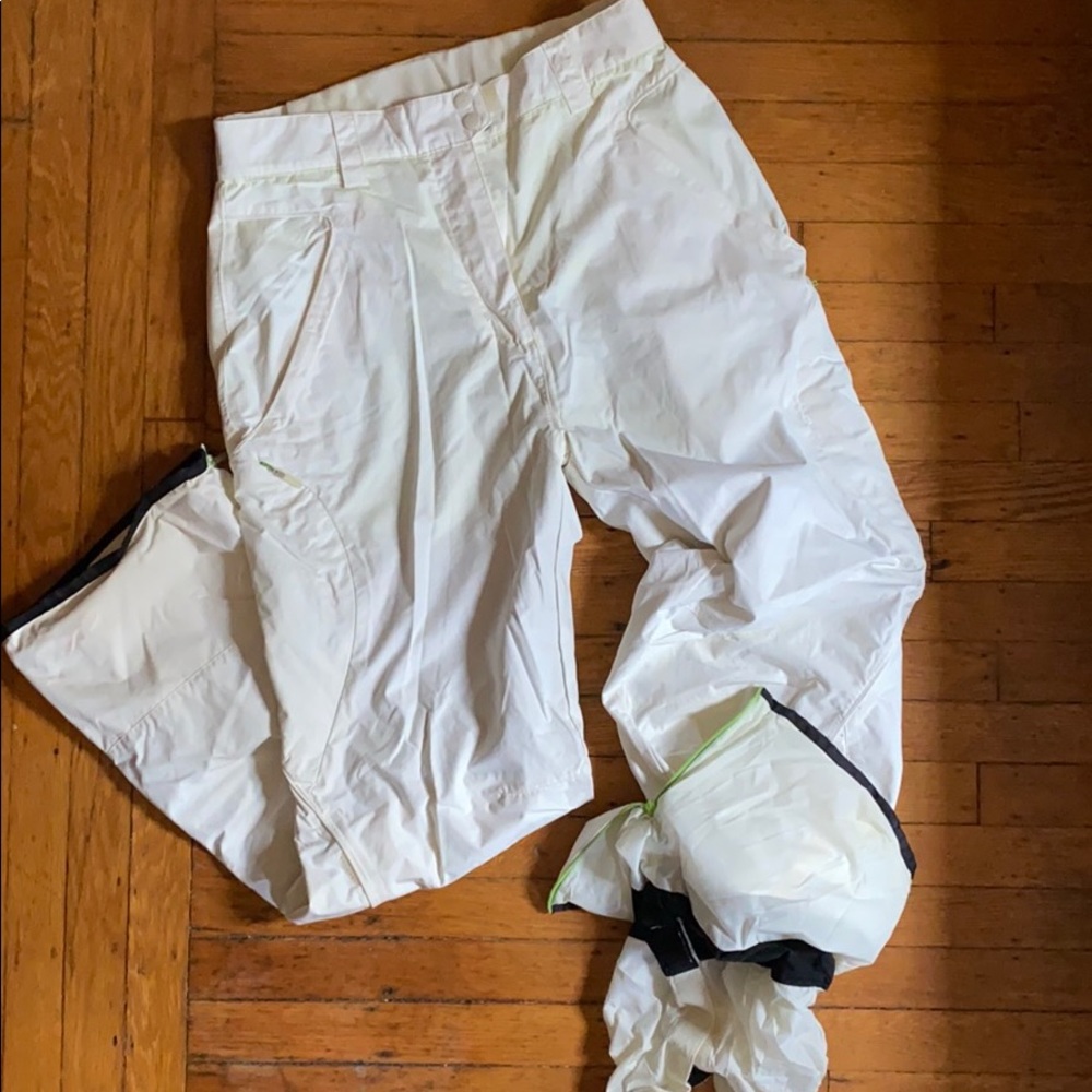 White Ski Pants - Gently Used